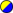 żółty/niebieski