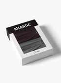 Bokserki Atlantic 2MBX-054 A'2 S-2XL wino-khaki