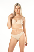 Biustonosz push-up Mefemi Lena 02 beżowy