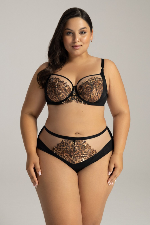 Biustonosz soft side support Ava 2144 classy black