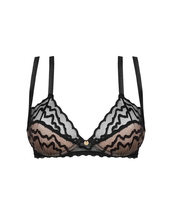 Biustonosz braletka soft Arienna koronka fiszbiny