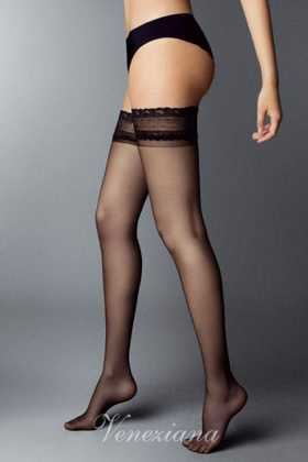 Pończochy Veneziana Ar Mercedes 6 den 1-4 naturale/odc.beżowego