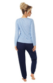 Piżama Donna Star Long dł/r S-2XL dark blue