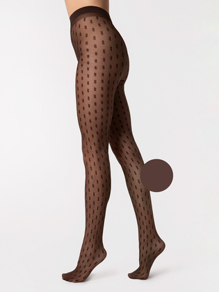 Rajstopy Fiore G 6125 Bijou 20 den 2-4 mocca