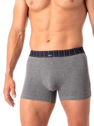 Bokserki Key MXH 407 B25 M-2XL szary