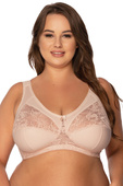 Biustonosz soft bez fiszbin Gaia BS 1162 Melodia beżowy