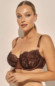 Biustonosz soft Kinga SC-1136 Praline czekoladowy