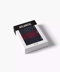 Slipy Atlantic 3MP-183 A'3 S-3XL granatowy-wino-granatowy