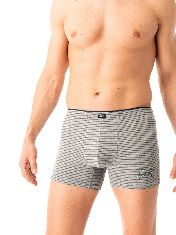 Bokserki Key MXH 354 B25 M-2XL szary