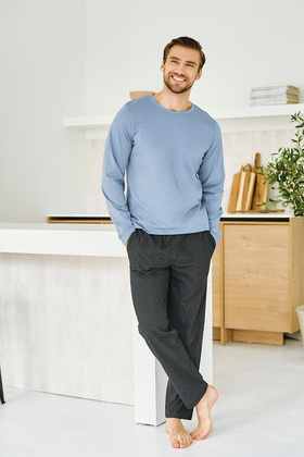 Piżama Taro Lorenzo 3474 dł/r M-2XL Z25/26 męska jeans
