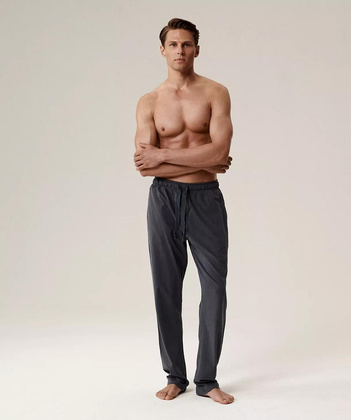 Spodnie piżamowe Atlantic NMB-040 S-2XL grafitowy