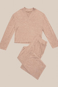 Piżama Henderson Ladies 42024 Fudge S-XL beige