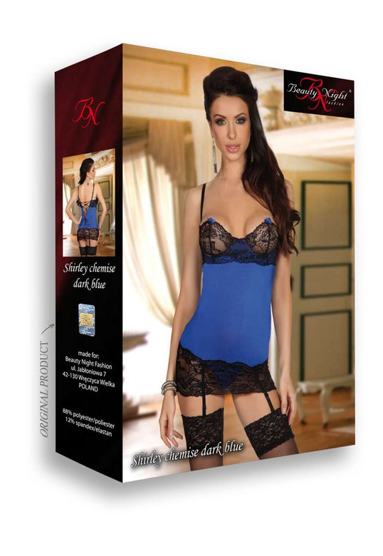 Shirley chemise dark blue