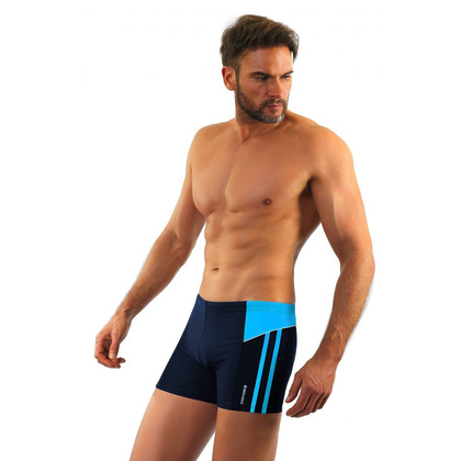 Bokserki kąpielowe Sesto Senso 384 Maxi 3XL-4XL granatowy