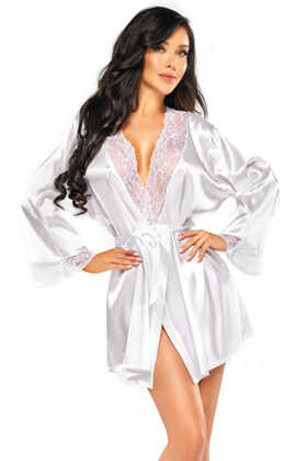 Sherie peignoir white
