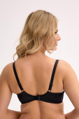 Biustonosz semi soft Gaia BS 594 Sandy 3 czarny