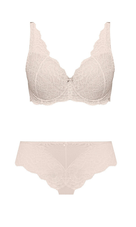 Biustonosz push-up Mefemi Anastasia cappuccino