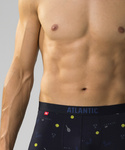 Bokserki Atlantic 3MH-050 A'3 S-2XL granatowy-granatowy