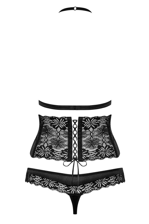 Obsessive 846-SEG-1 (kolor: czarny, typ: komplet)