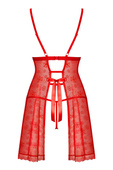 Koszula Obsessive Claussica Babydoll czerwony