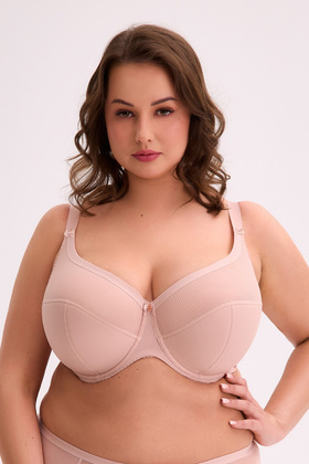 Biustonosz Semi Soft Gaia BMS 1058 Maxi Sonia różowy
