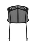 Pas Obsessive Serena Love Garter XS-2XL czarny