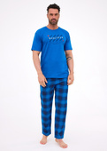 Piżama Cornette 134/303 Marathon 3 kr/r 3XL-5XL męska cobalt