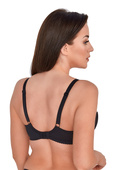 Biustonosz semi soft Gaia BS 1211 Kim czarny-beżowy