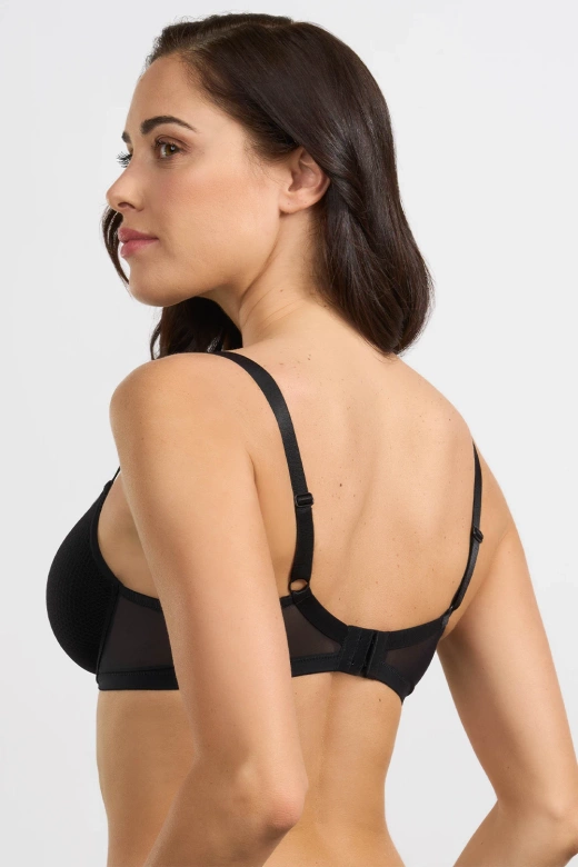 Innowacyjny, ultralekki biustonosz na fiszbinach Spacer 3D, 2395 nero/czarny