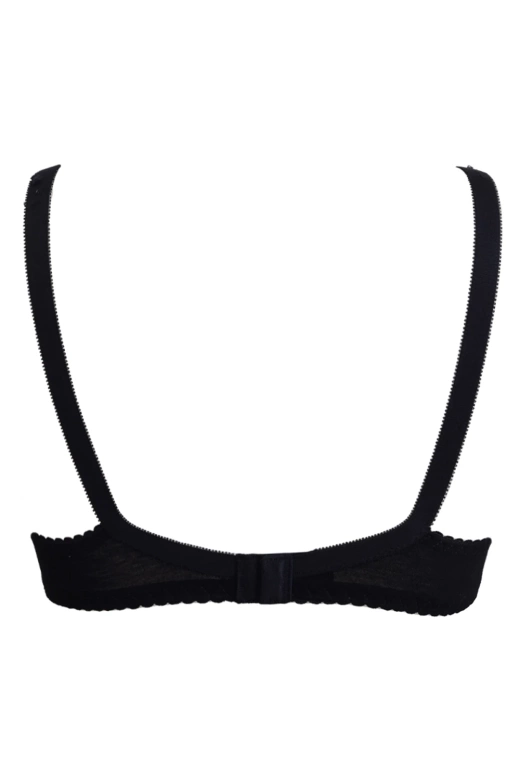 Biustonosz Bawełniany Miękki Falck 90, nero/czarny