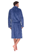 Szlafrok L&L 2453 Ready M-2XL męski navy