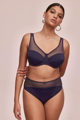 Biustonosz soft Alles Havana 01 granatowy