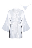 Sara peignoir white
