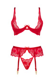 Rose set red