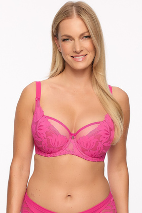 Biustonosz semi soft Gaia BS 1134 Keto fuksja