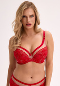 Biustonosz semi soft Gaia BS 1316 Mirella czerwony