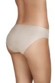 Dwupak klasycznych bawełnianych fig typu bikini 400, tierra-beżowe