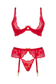 Rose set red