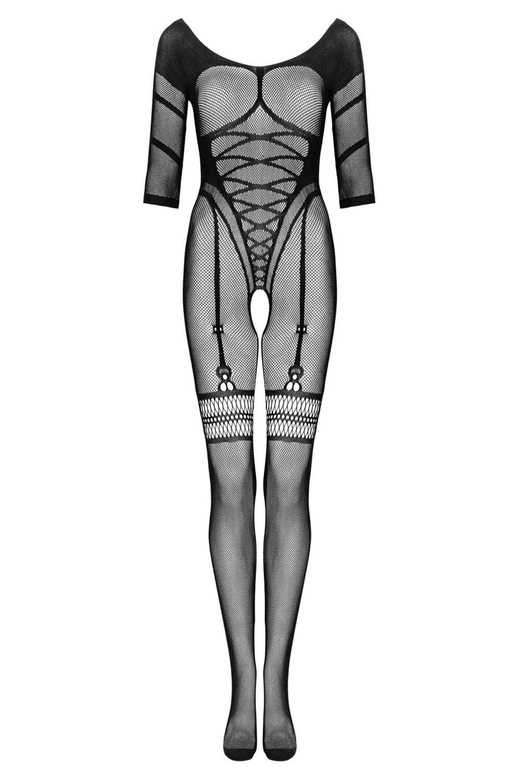 Body Obsessive G329 Bodystocking czarny