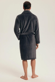 Szlafrok Henderson 43379 Nandu M-3XL grey