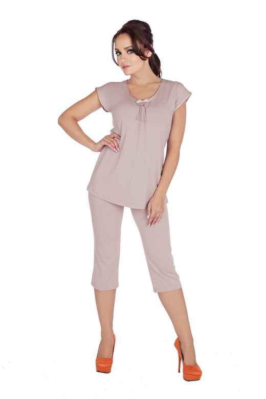 Piżama De Lafanse 884 Visa kr/r M-2XL ecru