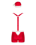 Komplet Obsessive Mr Claus Set czerwony