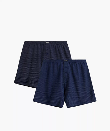 Bokserki Atlantic 2MBX-079 A'2 S-4XL cobalt-niebieski ciemny