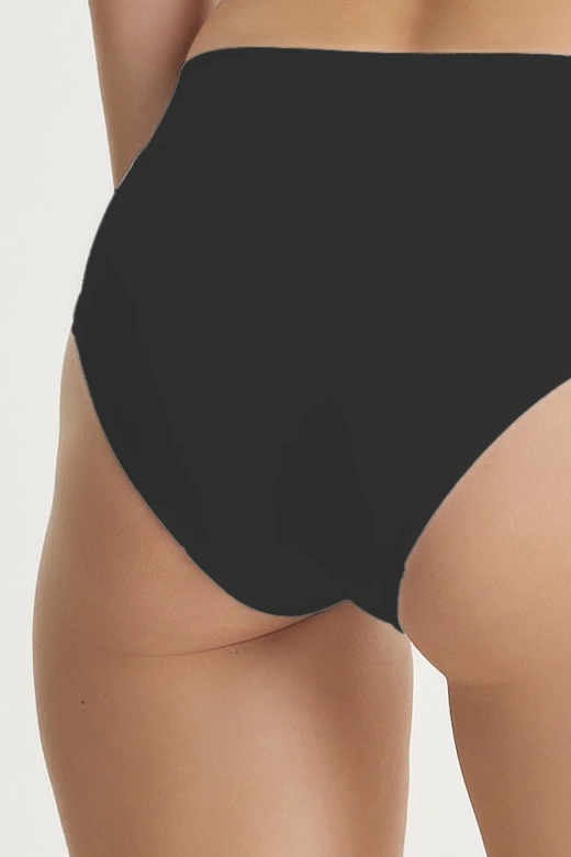 Klasyczne figi z wysokim stanem Pierre Cardin 4011, nero-czarny