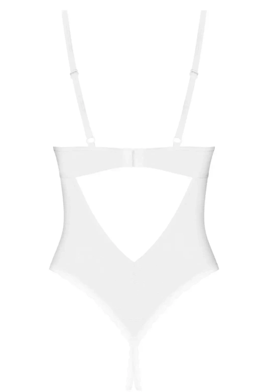 Body Obsessive Otwarty Krok ALISSIUM, białe