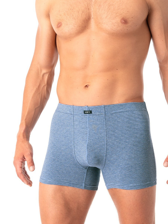 Bokserki Key MXH 073 B25 M-2XL niebieski
