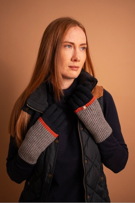 Rękawiczki Art Of Polo 25282 Axel granatowy