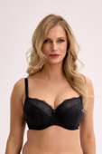 Biustonosz semi soft Gaia BS 594 Sandy 3 czarny