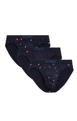 Slipy Atlantic 3MP-171 A'3 S-2XL granatowy-granatowy