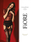 Rajstopy Fiore O 5028 Amour Rouge 20 den 2-4 blackred